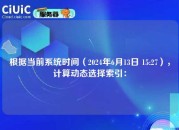 根据当前系统时间（2024年6月13日 15:27），计算动态选择索引：
