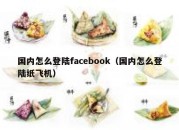 国内怎么登陆facebook（国内怎么登陆纸飞机）