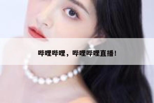 哔哩哔哩，哔哩哔哩直播！ 第1张
