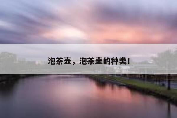 泡茶壶，泡茶壶的种类！ 第1张