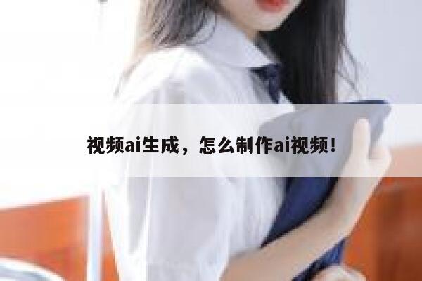视频ai生成，怎么制作ai视频！ 第1张