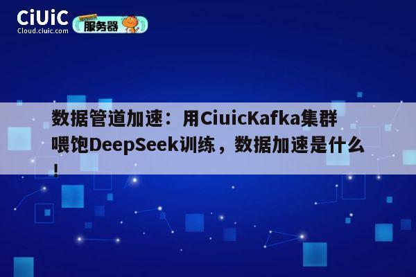 数据管道加速:用CiuicKafka集群喂饱DeepSeek训练,数据加速是什么! 第1张 数据管道加速:用CiuicKafka集群喂饱DeepSeek训练,数据加速是什么! 第1张